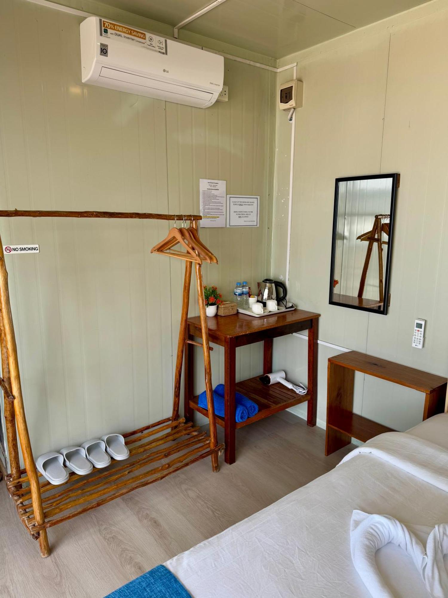 Naroth Beach Bungalow Prek Svay Village Eksteriør bilde